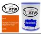 Preview: Audi, Orange Fluorescent (Signal Orange), L20E: 500ml Lackdose, von ATW Autoteile West.